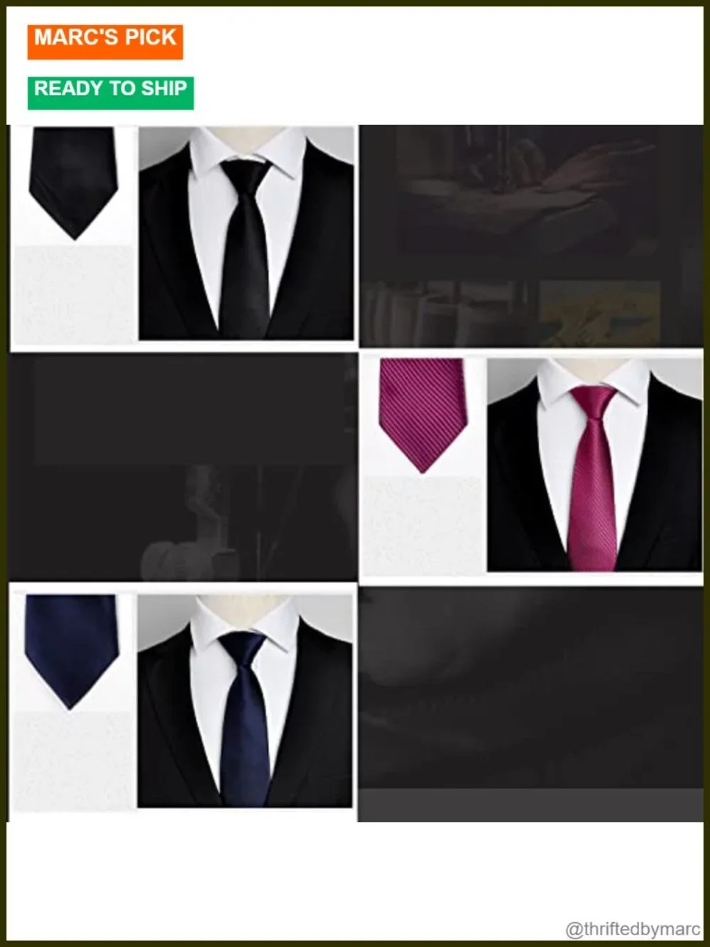 15pcs Assorted Pre-tied Zipper Neckties Set for Men